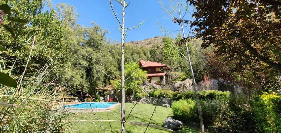 Casa De Montana Inmersa En Bosque Nativo San José de Maipo Dış mekan fotoğraf